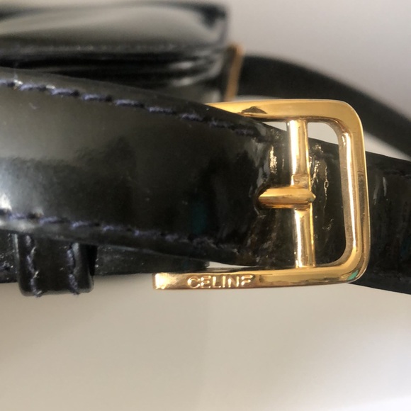 CELINE Authentic Vintage 1970s Horse Carriage Box Bag - Picture 6 of 14